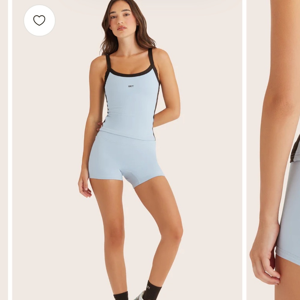 Set Active FormCloud Cloud Shorts in color frosting size small